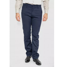 Брюки мужские классические, цвет темно-синий, 244RFH307-2.