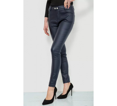 Брюки женские стрейч, цвет темно-синий, 246R3018