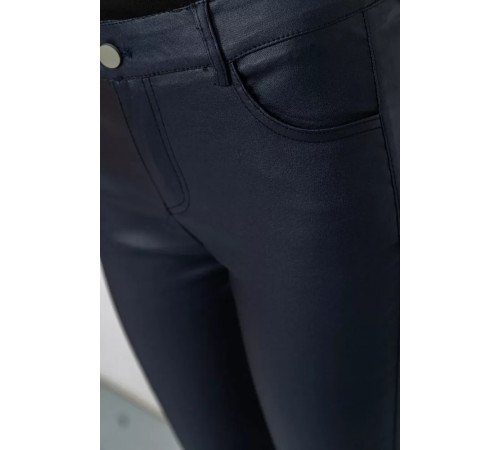 Брюки женские стрейч, цвет темно-синий, 246R3018