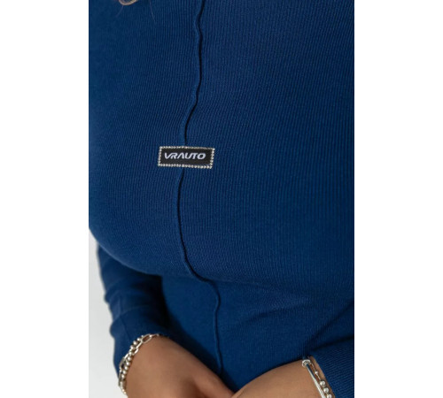 Гольф жіночий трикотажний, колір синій, 204R008