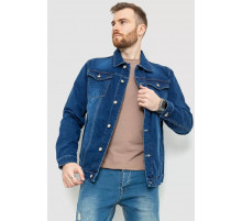 Джинсова куртка чоловіча, колір синій, 157R0110