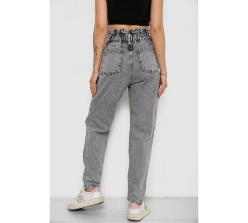 Джинси жіночі Mom-fit, колір сірий, 244R1573S20-LZ Джинси жіночі Mom-fit, колір сірий, 244R1573S20-LZ