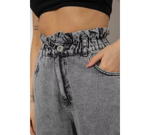 Джинси жіночі Mom-fit, колір сірий, 244R1573S20-LZ Джинси жіночі Mom-fit, колір сірий, 244R1573S20-LZ