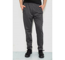 Спорт мужские брюки, цвет темно-серый, 244R41623