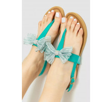 Босоніжки жіночі, колір зелений, 214RF17