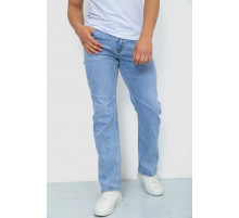 Джинси чоловічі однотонні, колір блакитний, 244R6078