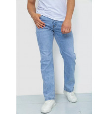 Джинси чоловічі однотонні, колір блакитний, 244R6078