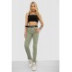 Джинси жіночі Skinny Американки, колір оливковий, 182R00252