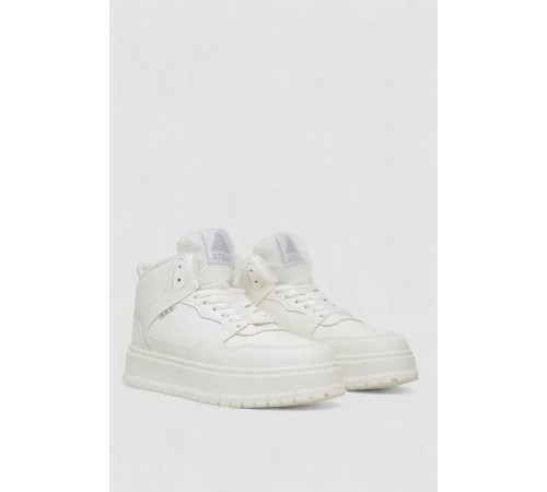 Кросівки жіночі зимові на хутрі, колір білий, 248RMB09