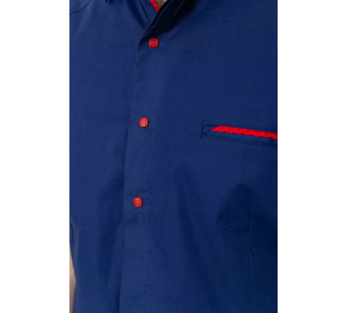 Сорочка чоловіча, колір темно-синій, 214R7113