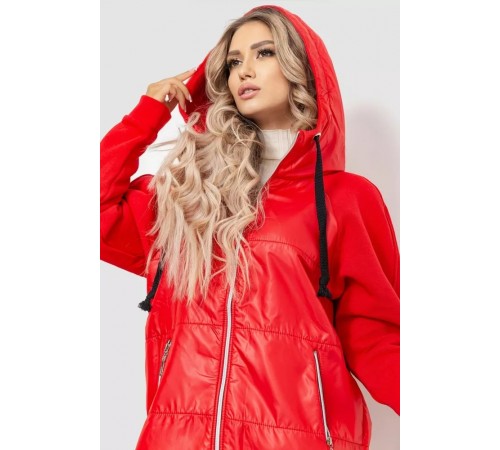 Куртка женская демисезонная, цвет красный, 102R5188 Куртка женская демисезонная, цвет красный, 102R5188
