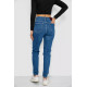 Джинсы женские Mom-fit стрейч, цвет синий, 244R1134