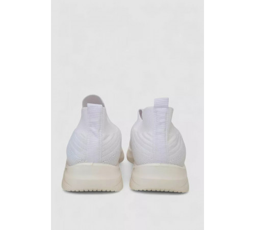 Слипоны мужские текстиль, цвет белый, 243R777-A1047