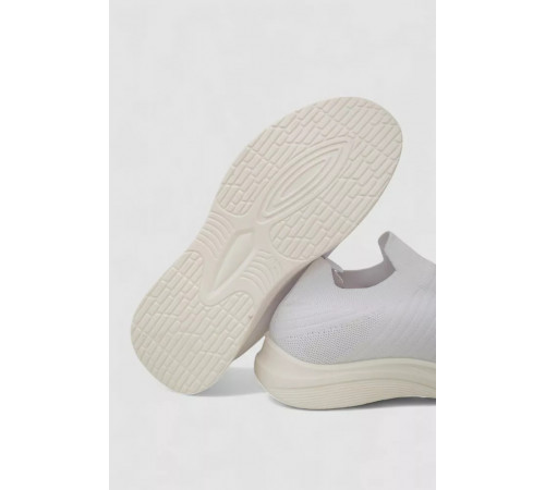 Слипоны мужские текстиль, цвет белый, 243R777-A1047