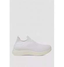 Слипоны мужские текстиль, цвет белый, 243R777-A1047