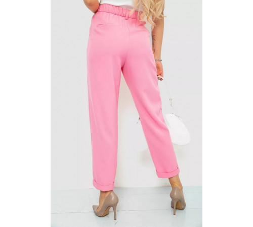 Брюки женские, цвет розовый, 244R260