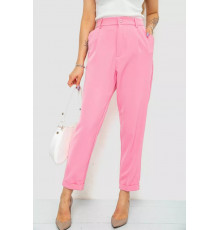 Брюки женские, цвет розовый, 244R260
