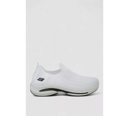 Слипоны мужские текстиль, цвет белый, 243R777-A1027