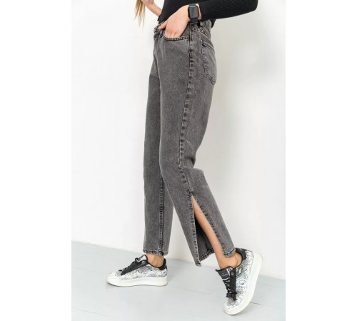 Джинсы женские MOM, цвет серый, 164R413