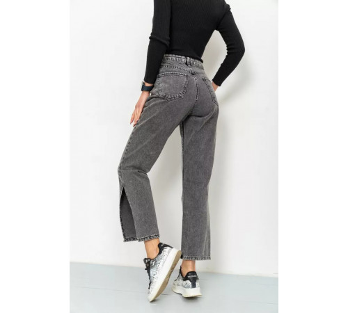 Джинсы женские MOM, цвет серый, 164R413