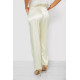 Штани жіночі літні ошатні, колір світло-жовтий, 244R351