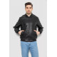 Куртка чоловіча шкіряна, колір чорний, 244R718-5