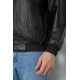 Куртка чоловіча шкіряна, колір чорний, 244R718-5