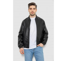 Куртка чоловіча шкіряна, колір чорний, 244R718-5