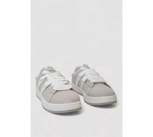 Кросівки жіночі замша, колір сіро-білий, 248RJH800-9