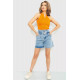 Майка-топ жіноча укорочена, колір помаранчевий, 204R010