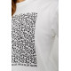 Футболка жіноча з принтом, колір молочний, 102R5258