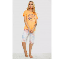 Женская пижама, цвет оранжевый, 243R50583
