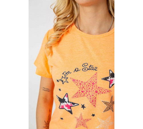 Женская пижама, цвет оранжевый, 243R50583