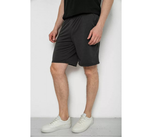 Шорты мужские, цвет темно-серый, 238R58705.