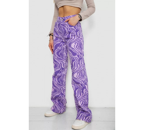 Джинси жіночі, колір бузковий, 250R1145