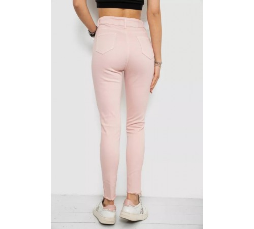 Джинси жіночі Slim Fit, колір пудровий, 182R1171 Джинси жіночі Slim Fit, колір пудровий, 182R1171