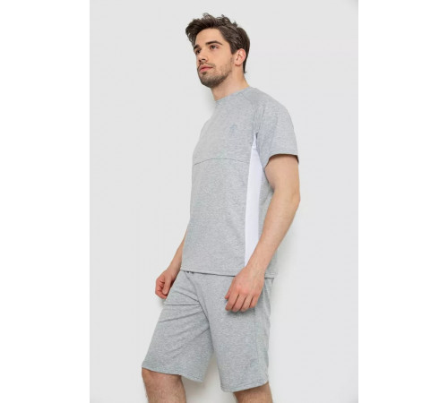 Костюм мужской повседневный, цвет серый, 238R1570.