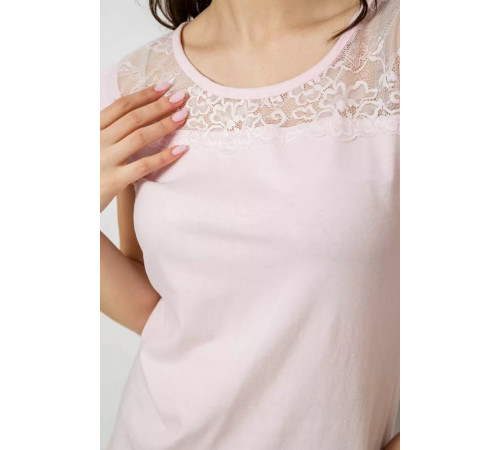 Женская пижама с принтом, цвет розовый, 243R1484-004.