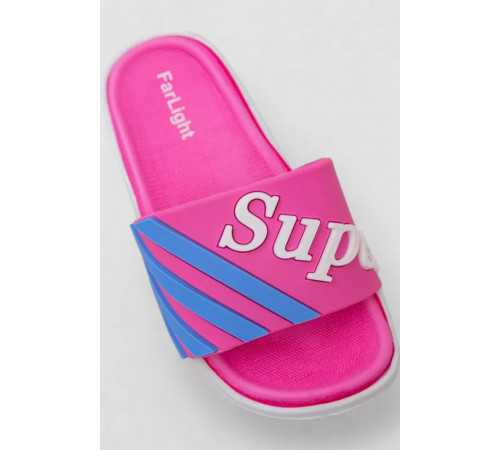 Шльопанці дитячі унісекс, колір рожевий, 243R9003D-65