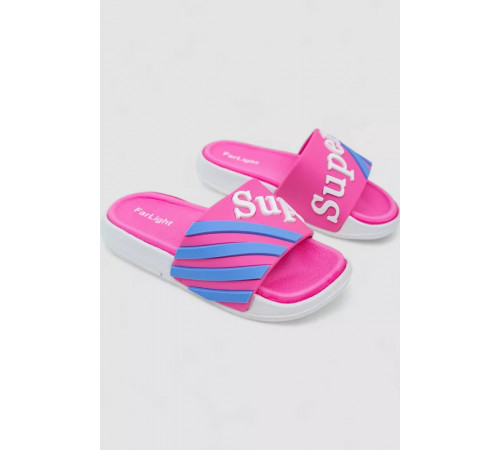 Шльопанці дитячі унісекс, колір рожевий, 243R9003D-65