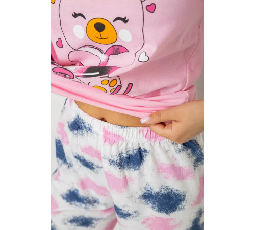 Піжама жіноча, колір рожевий, 243R50565