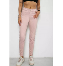Джинсы женские, цвет пудровый, 182R1005.