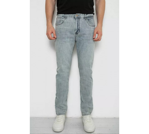 Джинси чоловічі прямі, колір сірий, 244R091220-1
