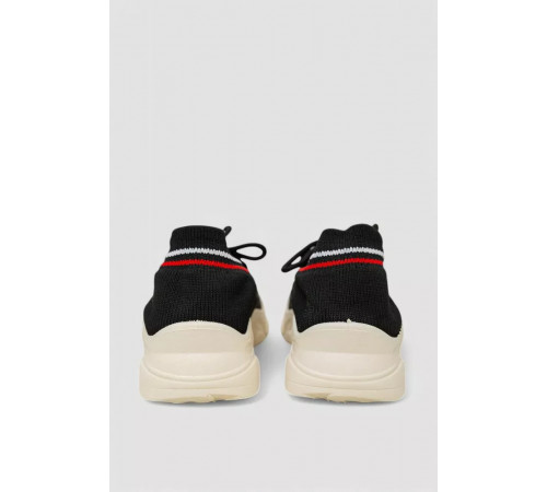 Кросівки жіночі текстильні, колір чорний, 244R382K