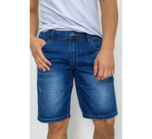 Джинсовые шорты мужские, цвет синий, 244R5A-078
