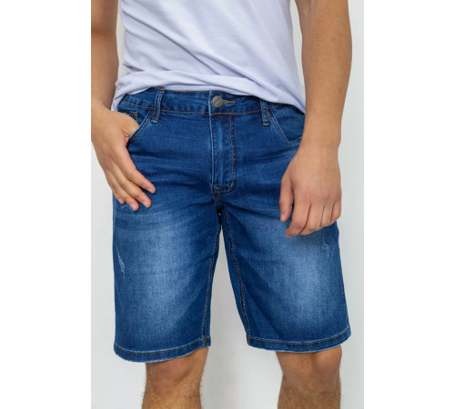 Джинсовые шорты мужские, цвет синий, 244R5A-078