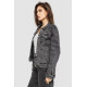 Куртка жіноча джинсова, колір сірий, 255RA2270