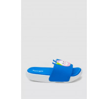 Шлепанцы детские девочек, цвет синий, 243R9003D-15
