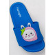 Шльопанці дитячі дівчаток, колір синій, 243R9003D-15