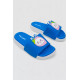 Шльопанці дитячі дівчаток, колір синій, 243R9003D-15